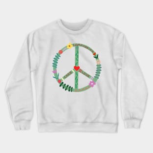 Flower Peace Crewneck Sweatshirt